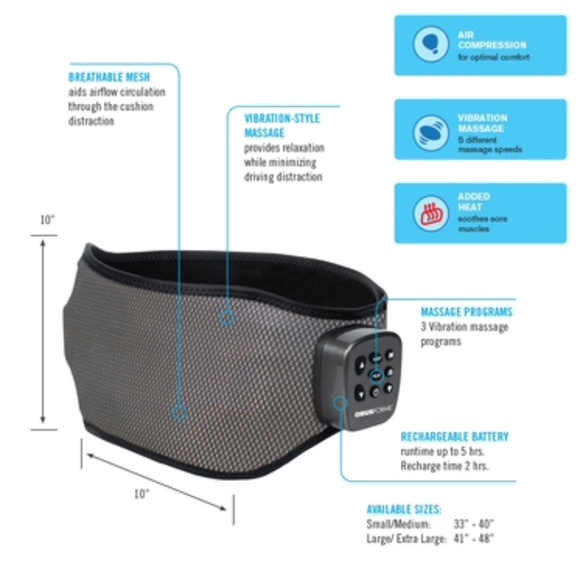 OBUSFORME Portable Back Massager - Picture 1 of 2